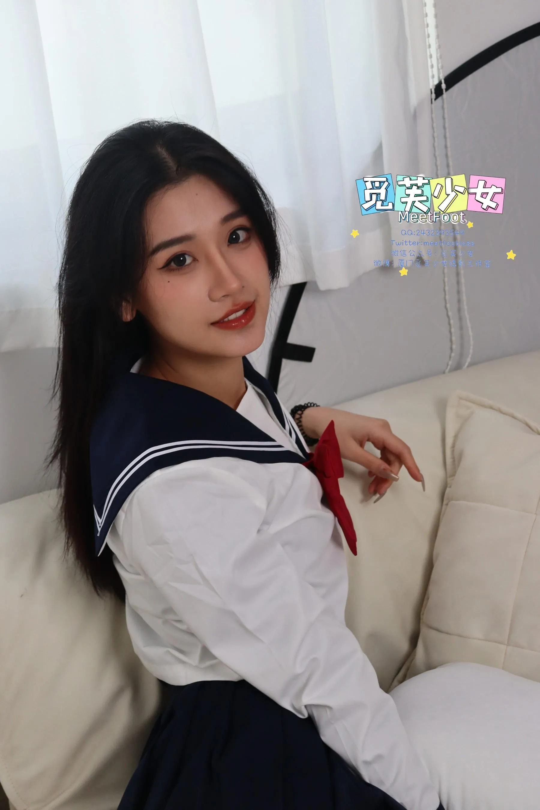 觅芙少女 NO.032 Wendy-与jk少女相遇在动漫里的的夏天 [158P]插图